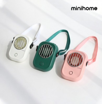[1+1+1] Mini-home necklace type camping portable fan TNF-100 x 3