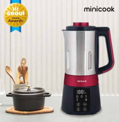 Mini Cook Health Porridge Maker TCM-300 Burgundy / Porridge Baby Food Soy Milk Soup