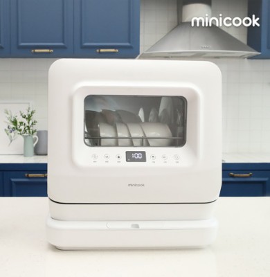 NEW Mini-cook no-installation dishwasher TDW-500 / 3-person dish dryer sterilization washing fruit washing baby bottle washing