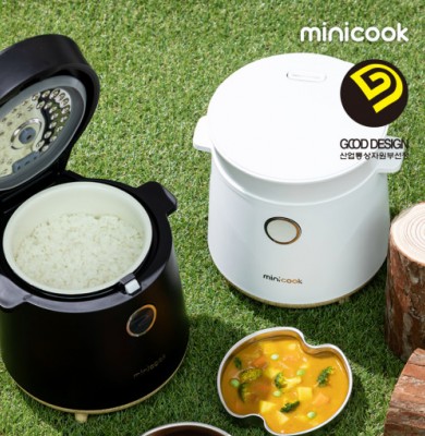 [Good Design Award] Mini Cook Mini Low Sugar Rice Cooker TKC-550 / Camping / Diet / Rice Cooker 1.5L